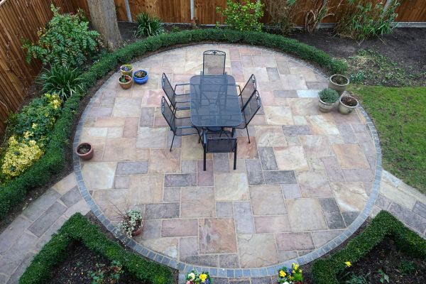 Stone Patio Repair in Brentwood