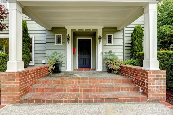 Front Porch Masonry Repair in Brentwood